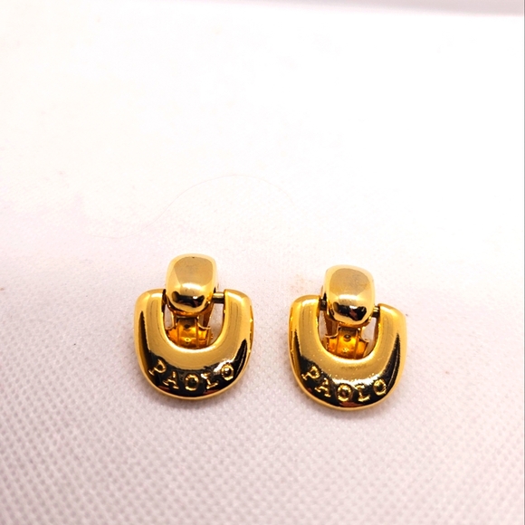 Paolo Gucci Clip on Earrings - Picture 4 of 9